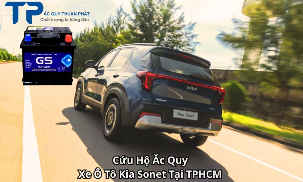 Cứu Hộ Ắc Quy Xe Ô Tô Kia Sonet Tại TPHCM