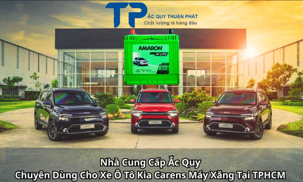 Nhà Cung Cấp Ắc Quy Chuyên Dùng Cho Xe Ô Tô Kia Carens Máy Xăng Tại TPHCM