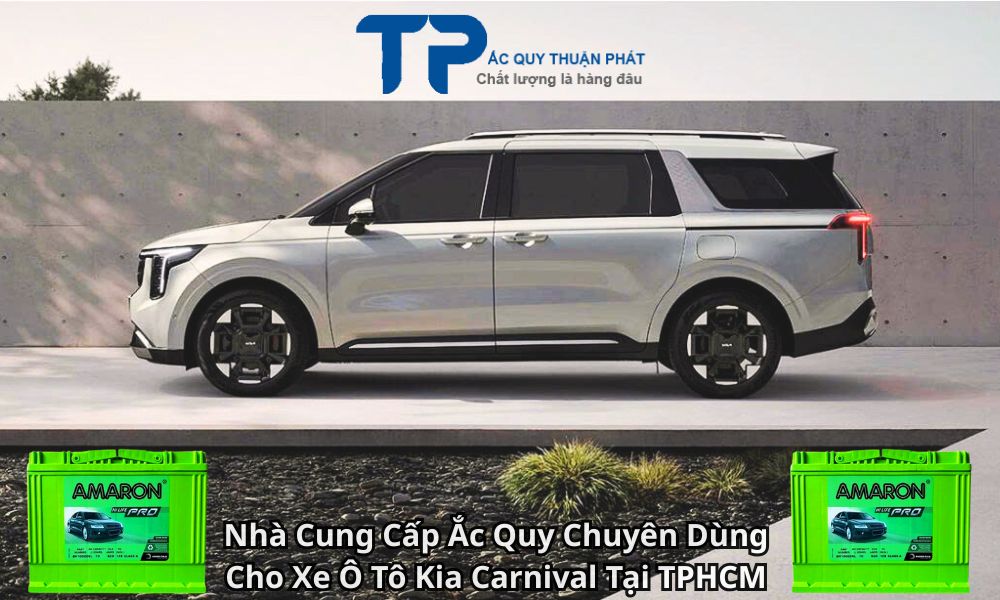 Nhà Cung Cấp Ắc Quy Chuyên Dùng Cho Xe Ô Tô Kia Carnival Tại TPHCM