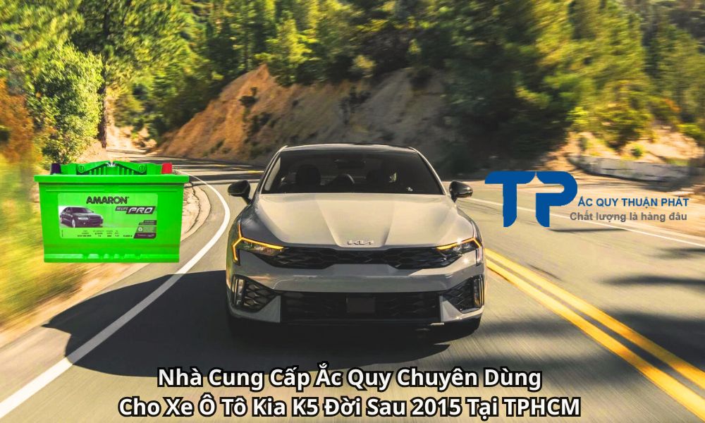 Nhà Cung Cấp Ắc Quy Chuyên Dùng Cho Xe Ô Tô Kia K5 Đời Sau 2015 Tại TPHCM