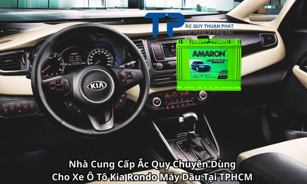 Nhà Cung Cấp Ắc Quy Chuyên Dùng Cho Xe Ô Tô Kia Rondo Máy Dầu Tại TPHCM