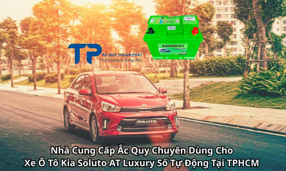 Nhà Cung Cấp Ắc Quy Chuyên Dùng Cho Xe Ô Tô Kia Soluto AT Luxury Số Tự Động Tại TPHCM