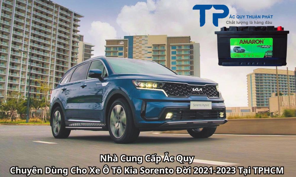 Nhà Cung Cấp Ắc Quy Chuyên Dùng Cho Xe Ô Tô Kia Sorento Đời 2021-2023 Tại TPHCM