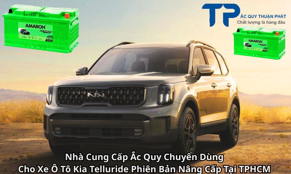 Nhà Cung Cấp Ắc Quy Chuyên Dùng Cho Xe Ô Tô Kia Telluride Phiên Bản Nâng Cấp Tại TPHCM