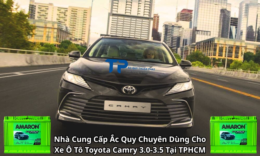 Nhà Cung Cấp Ắc Quy Chuyên Dùng Cho Xe Ô Tô Toyota Camry 3.0-3.5 Tại TPHCM