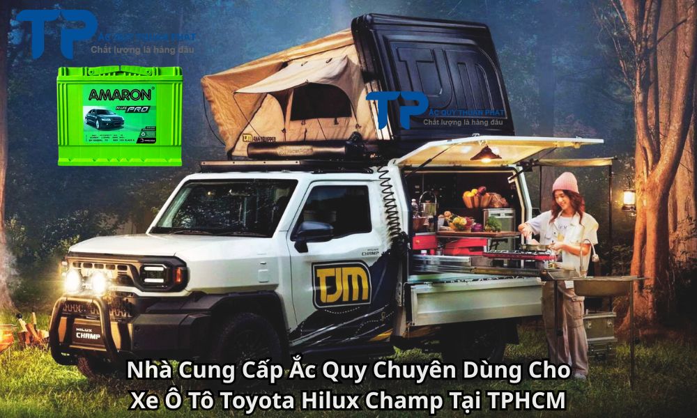Nhà Cung Cấp Ắc Quy Chuyên Dùng Cho Xe Ô Tô Toyota Hilux Champ Tại TPHCM