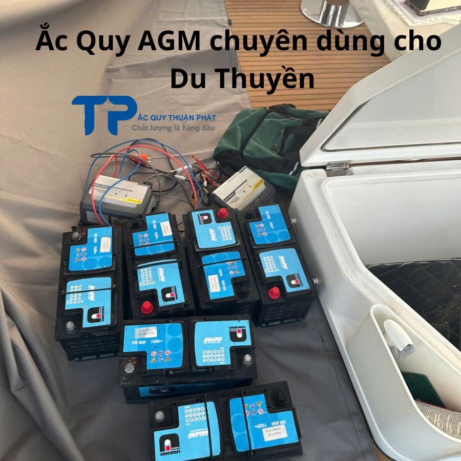Ắc Quy AGM Chuyên Dùng Cho Du Thuyền