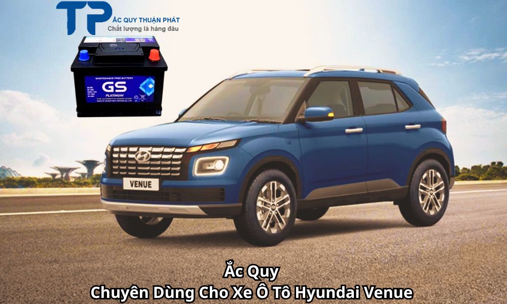 Ắc Quy Chuyên Dùng Cho Xe Ô Tô Hyundai Venue
