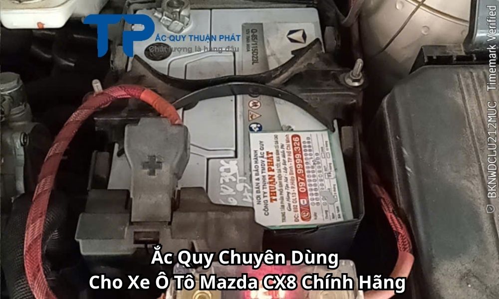 Ắc Quy Chuyên Dùng Cho Xe Ô Tô Mazda CX8 Chính Hãng