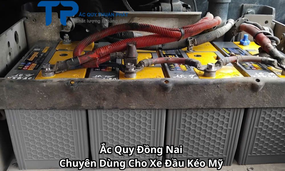 Ắc Quy Đồng Nai Chuyên Dùng Cho Xe Đầu Kéo Mỹ