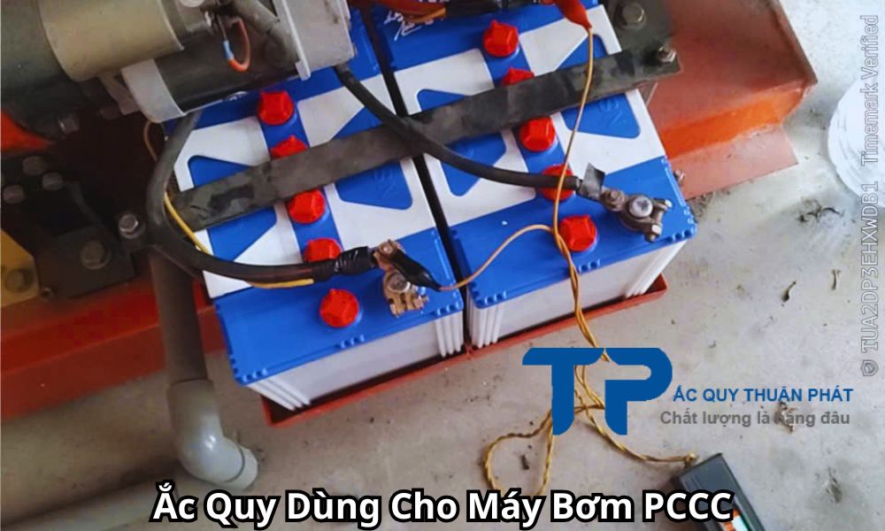 Ắc Quy Dùng Cho Máy Bơm PCCC