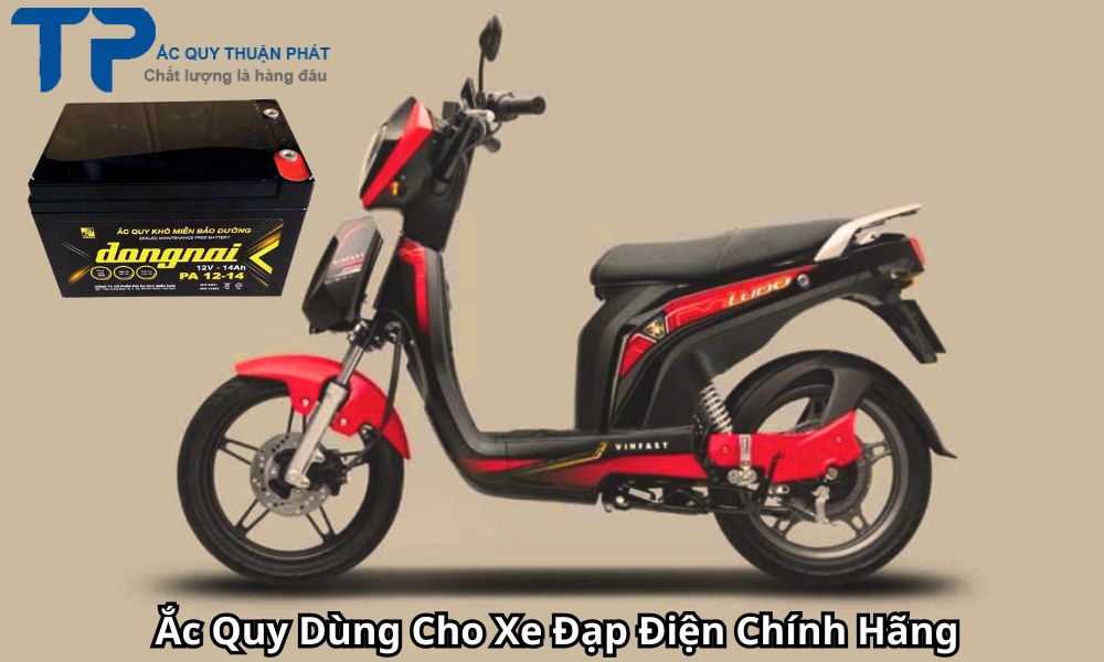 Ắc Quy Dùng Cho Xe Đạp Điện Chính Hãng