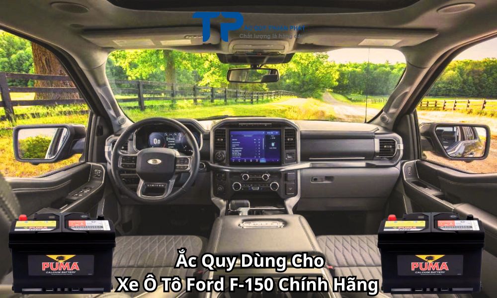 Ắc Quy Dùng Cho Xe Ô Tô Ford F-150 Chính Hãng