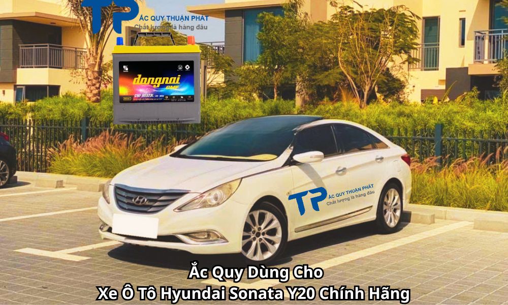 Ắc Quy Dùng Cho Xe Ô Tô Hyundai Sonata Y20 Chính Hãng