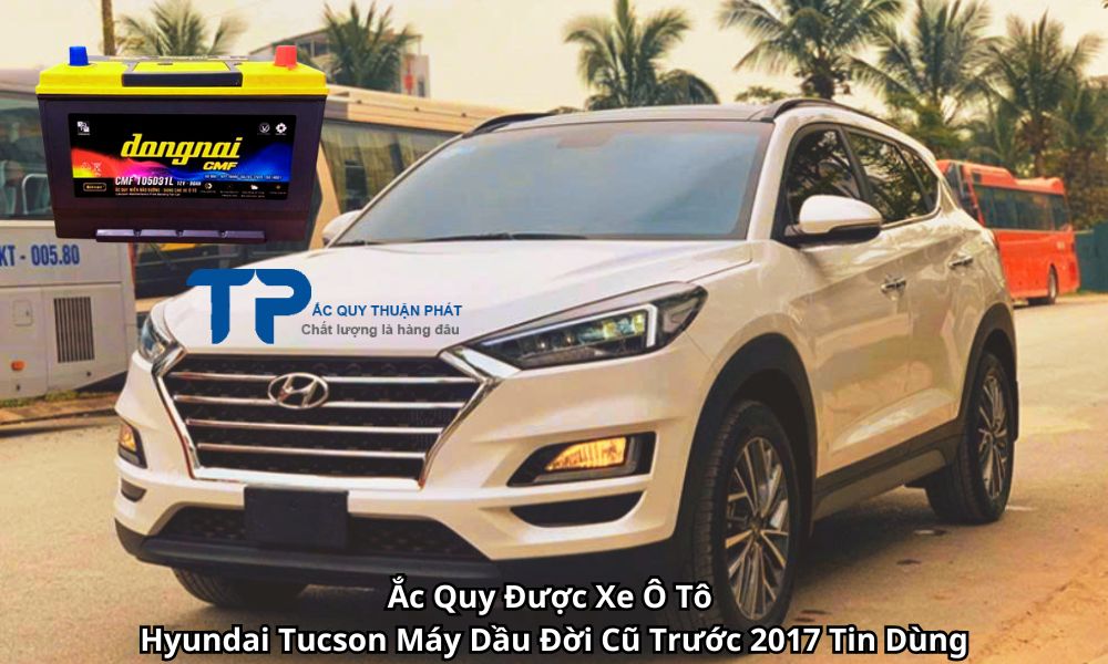 Ắc Quy Được Xe Ô Tô Hyundai Tucson Máy Dầu Đời Cũ Trước 2017 Tin Dùng