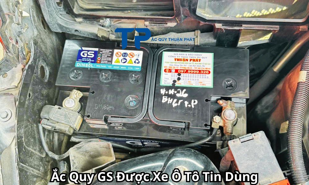 Ắc Quy GS Được Xe Ô Tô Tin Dùng