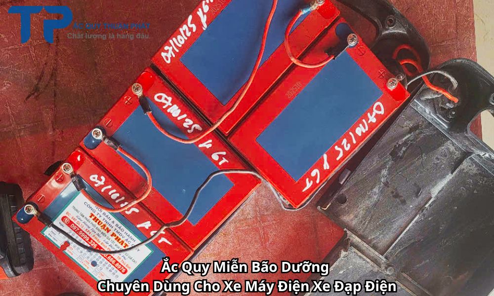 Ắc Quy Miễn Bão Dưỡng Chuyên Dùng Cho Xe Máy Điện Xe Đạp Điện