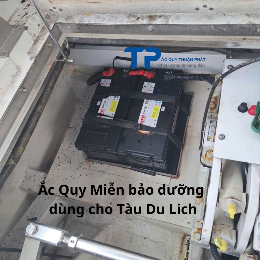 Ắc Quy Miễn Bảo Dưỡng Dùng Cho Tàu Du Lịch