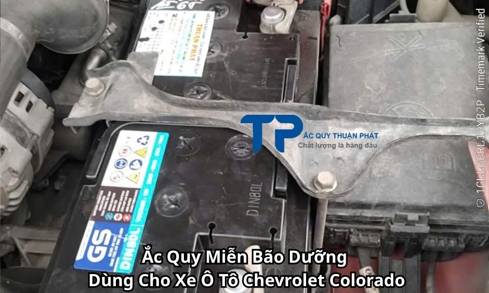 Ắc Quy Miễn Bão Dưỡng Dùng Cho Xe Ô Tô Chevrolet Colorado