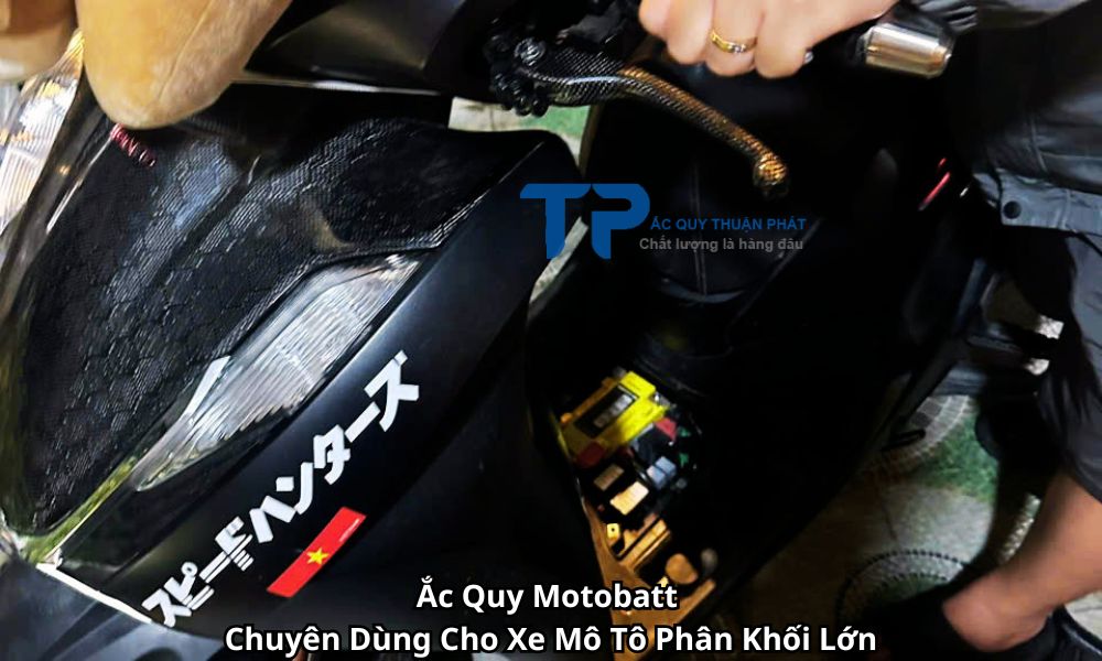 Ắc Quy Motobatt Chuyên Dùng Cho Xe Mô Tô Phân Khối Lớn