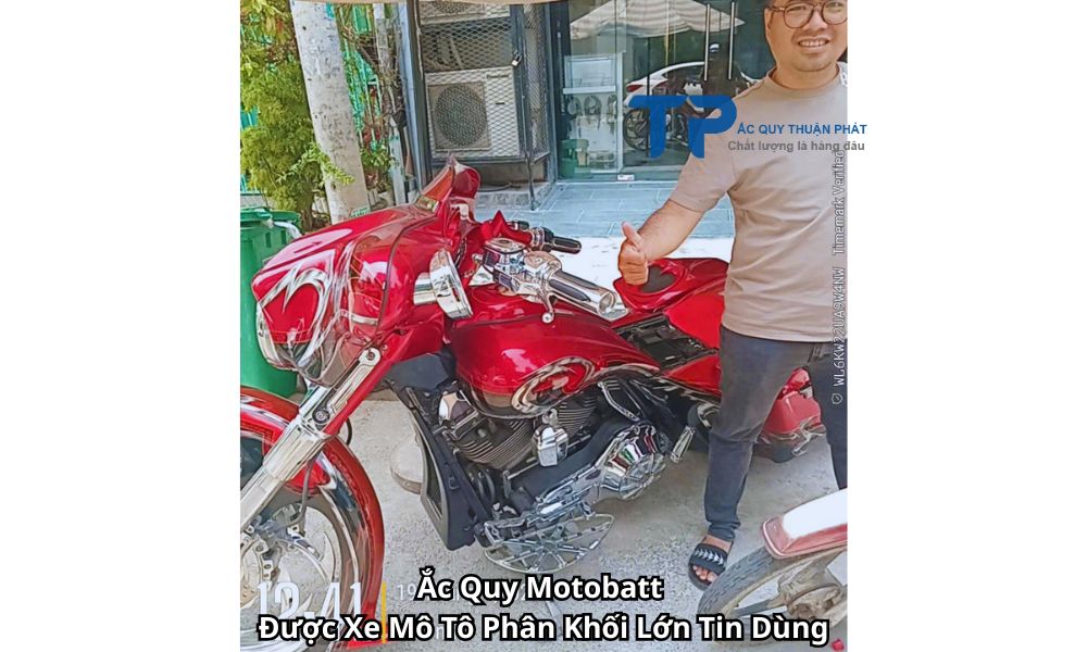 Ắc Quy Motobatt Được Xe Mô Tô Phân Khối Lớn Tin Dùng