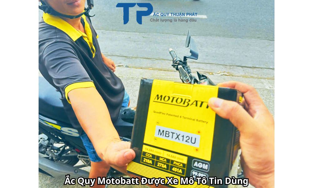 Ắc Quy Motobatt Được Xe Mô Tô Tin Dùng