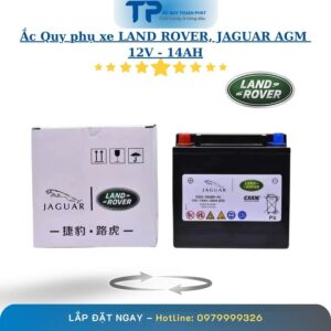 Ắc Quy Phụ xe Land Rover Jaguar AGM 12V - 14AH