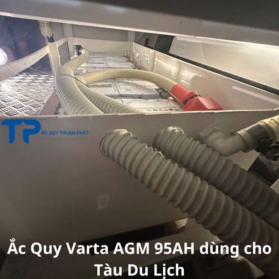 Ắc Quy Varta AGM 95Ah Dùng Cho Tàu Du Lịch
