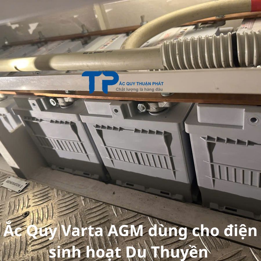 Ắc Quy AGM Dùng Cho Điện Sinh Hoạt Du Thuyền