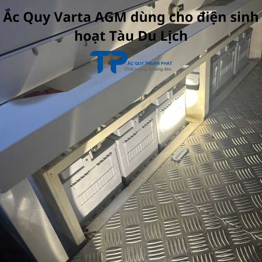 Ắc Quy Varta AGM Dùng Cho Điện Sinh Hoạt Tàu Du Lịch