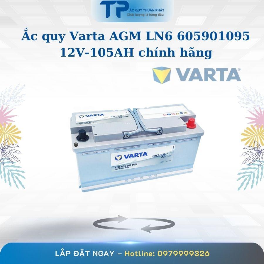 Ắc Quy Varta AGM LN6 605901095 12V-105Ah Chính Hãng