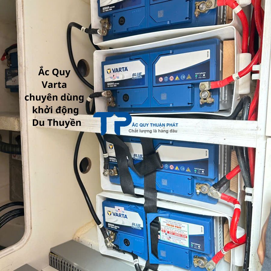 Ắc Quy Varta Chuyên Dùng Khởi Động Du Thuyền