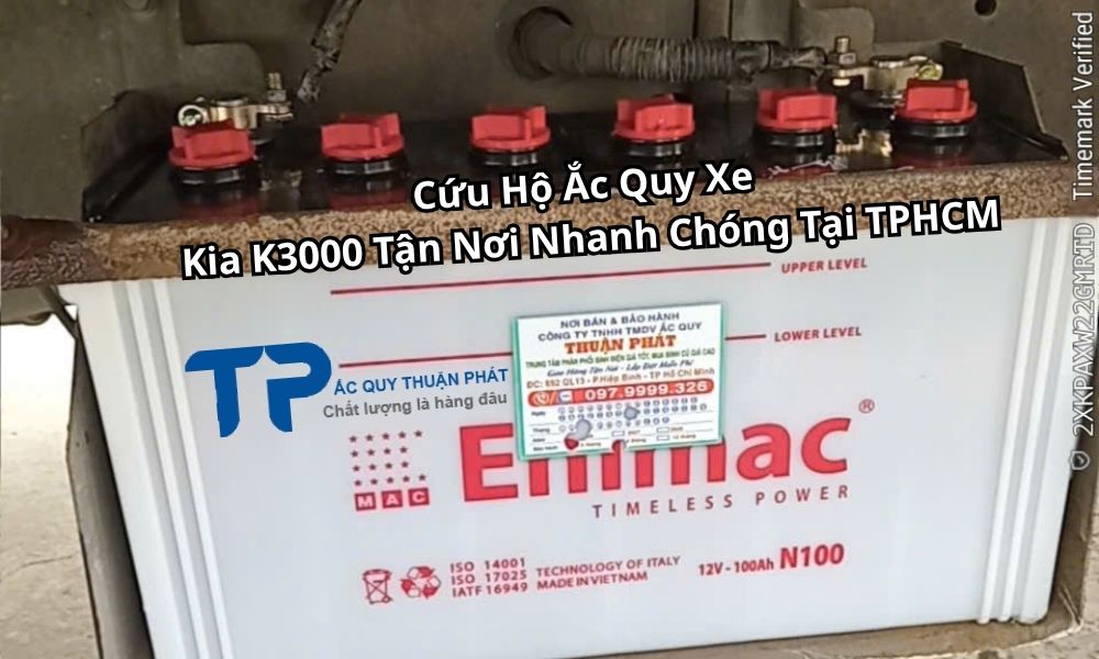 Cứu Hộ Ắc Quy Xe Kia K3000 Tận Nơi Nhanh Chóng Tại TPHCM