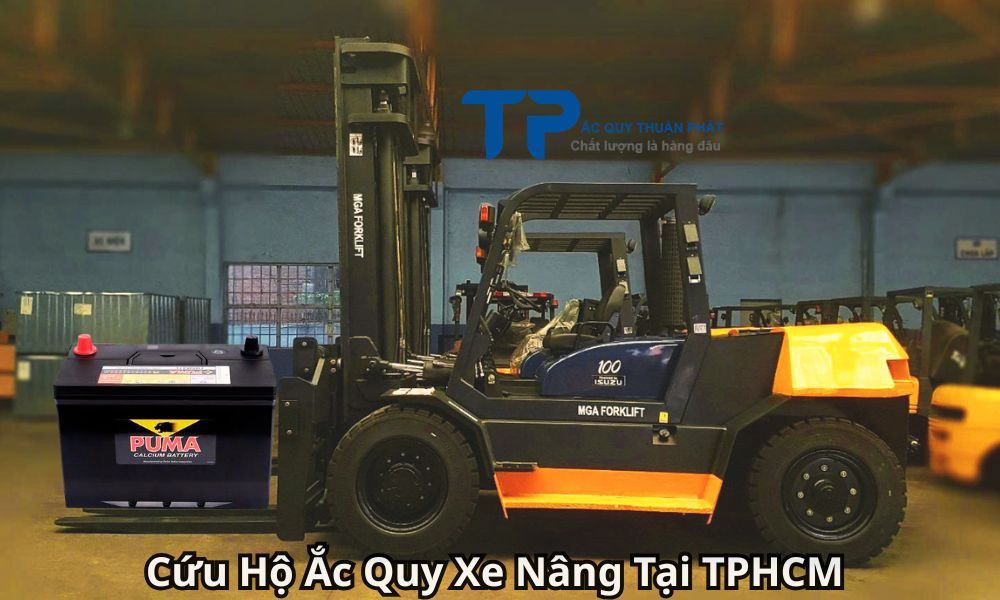Cứu Hộ Ắc Quy Xe Nâng Tại TPHCM