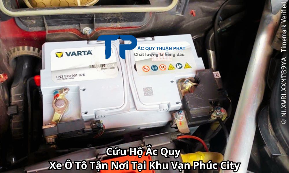 Cứu Hộ Ắc Quy Xe Ô Tô Tận Nơi Tại Khu Vạn Phúc City