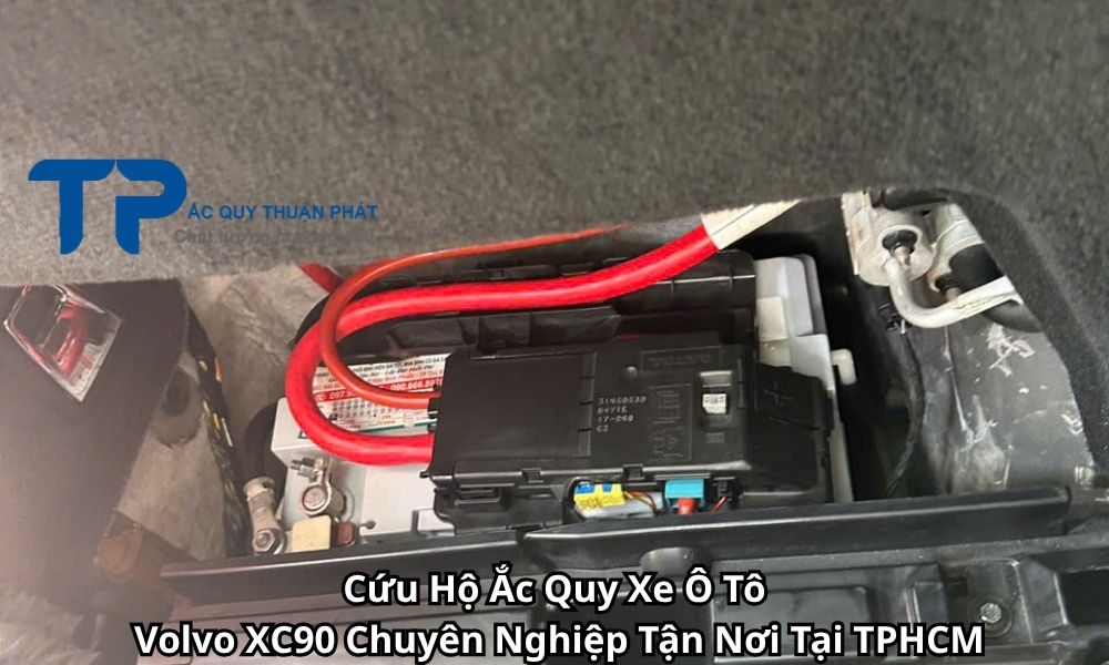 Cứu Hộ Ắc Quy Xe Ô Tô Volvo XC90 Chuyên Nghiệp Tận Nơi Tại TPHCM