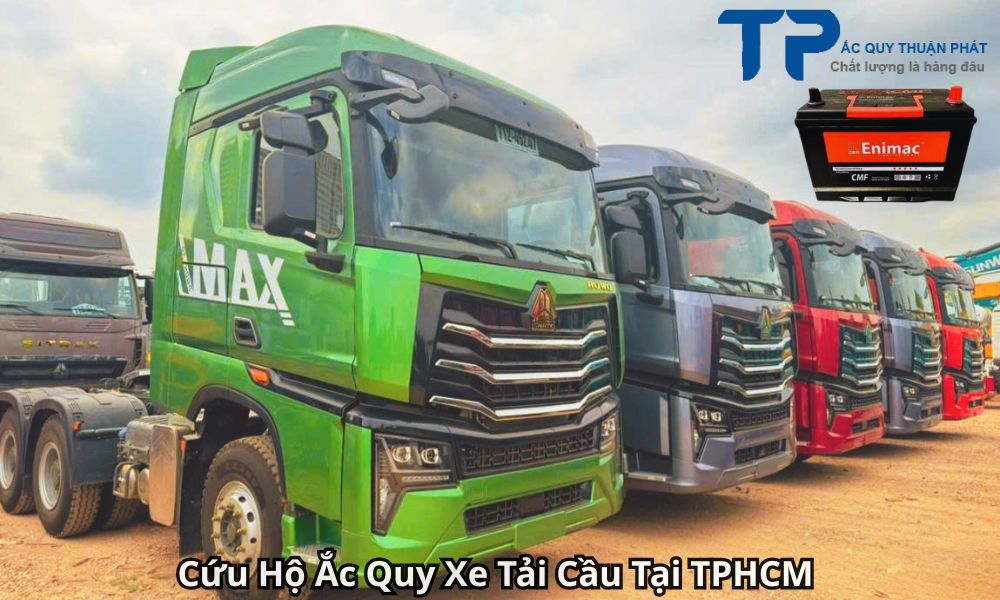 Cứu Hộ Ắc Quy Xe Tải Cầu Tại TPHCM