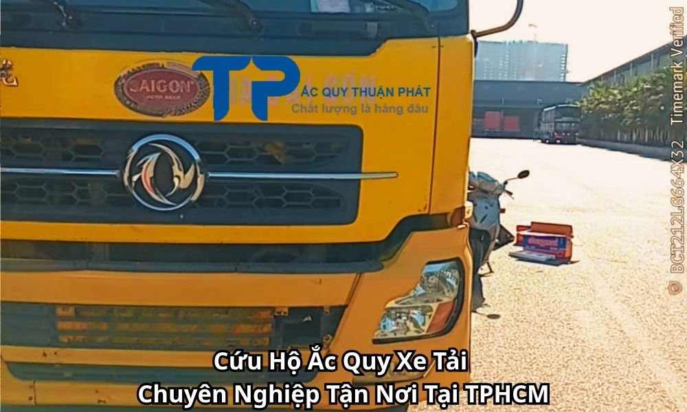 Cứu Hộ Ắc Quy Xe Tải Chuyên Nghiệp Tận Nơi Tại TPHCM