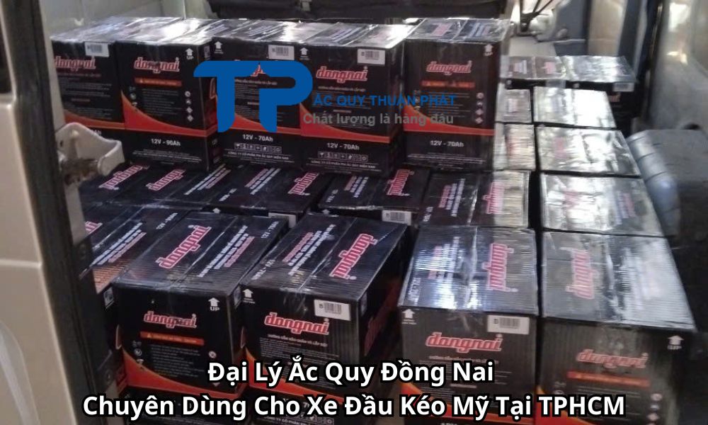 Đại Lý Ắc Quy Đồng Nai Chuyên Dùng Cho Xe Đầu Kéo Mỹ Tại TPHCM