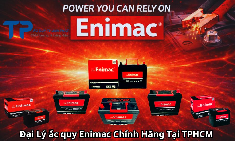 Đại Lý ắc quy Enimac Chính Hãng Tại TPHCM