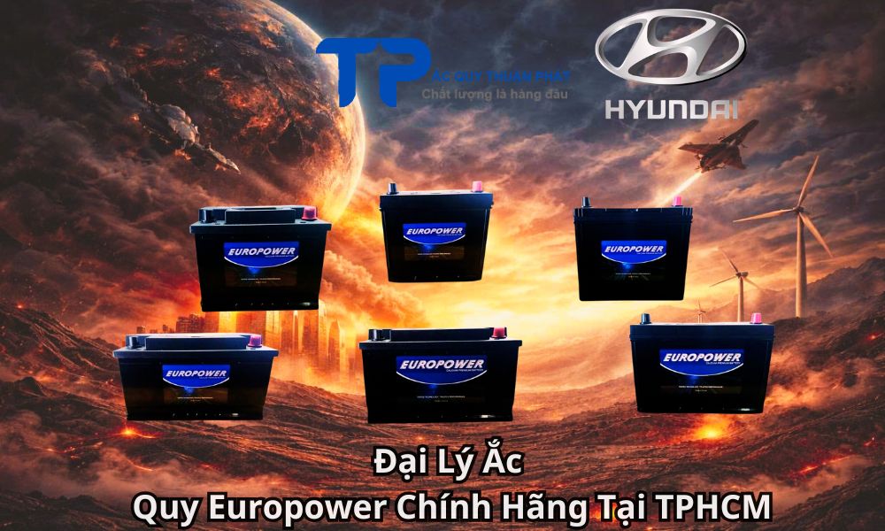 Đại Lý Ắc Quy Europower Chính Hãng Tại TPHCM