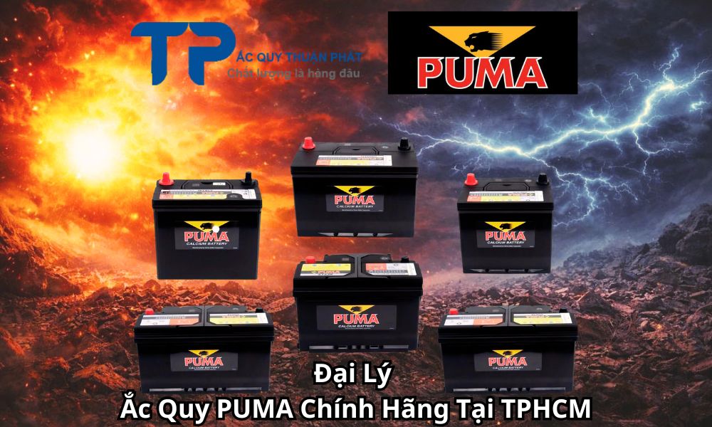 Đại Lý Ắc Quy PUMA Chính Hãng tại TPHCM