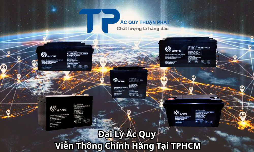 Đại Lý Ắc Quy Viễn Thông Chính Hãng Tại TPHCM