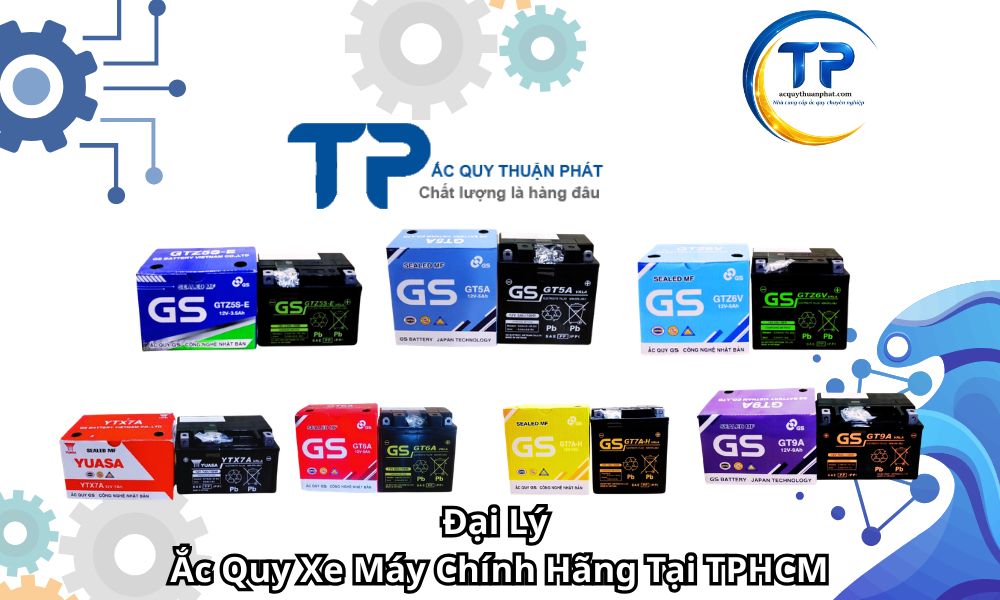 Đại Lý Ắc Quy Xe Máy Chính Hãng Tại TPHCM