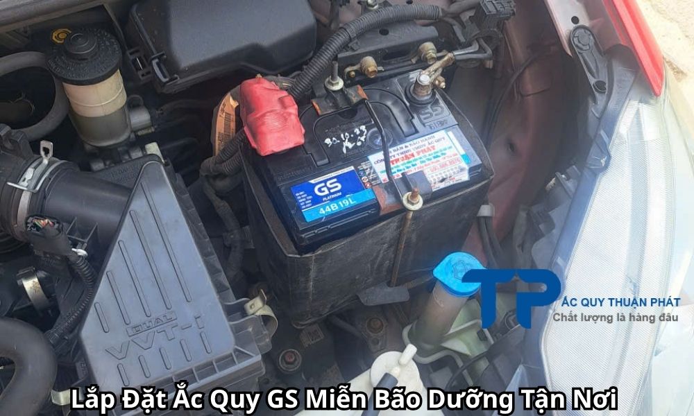 Lắp Đặt Ắc Quy GS Miễn Bão Dưỡng Tận Nơi