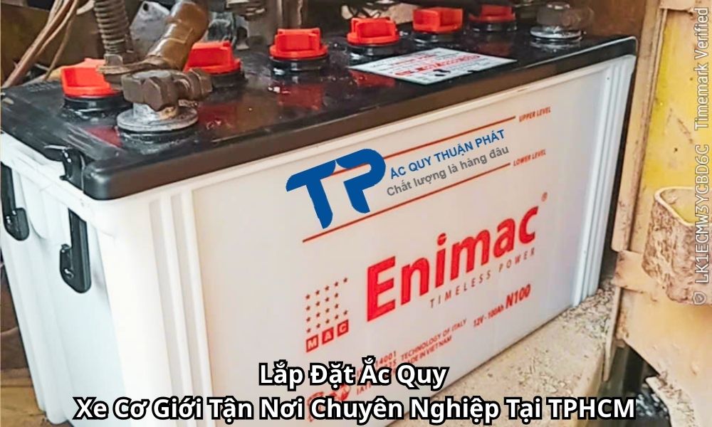 Lắp Đặt Ắc Quy Xe Cơ Giới Tận Nơi Chuyên Nghiệp Tại TPHCM