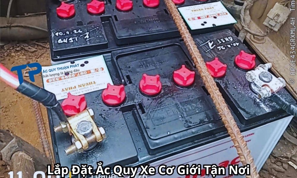 Lắp Đặt Ắc Quy Xe Cơ Giới Tận Nơi