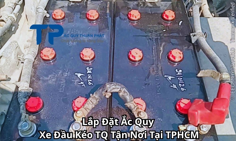Lắp Đặt Ắc Quy Xe Đầu Kéo TQ Tận Nơi Tại TPHCM