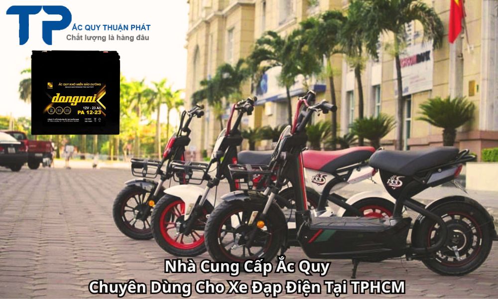 Nhà Cung Cấp Ắc Quy Chuyên Dùng Cho Xe Đạp Điện Tại TPHCM
