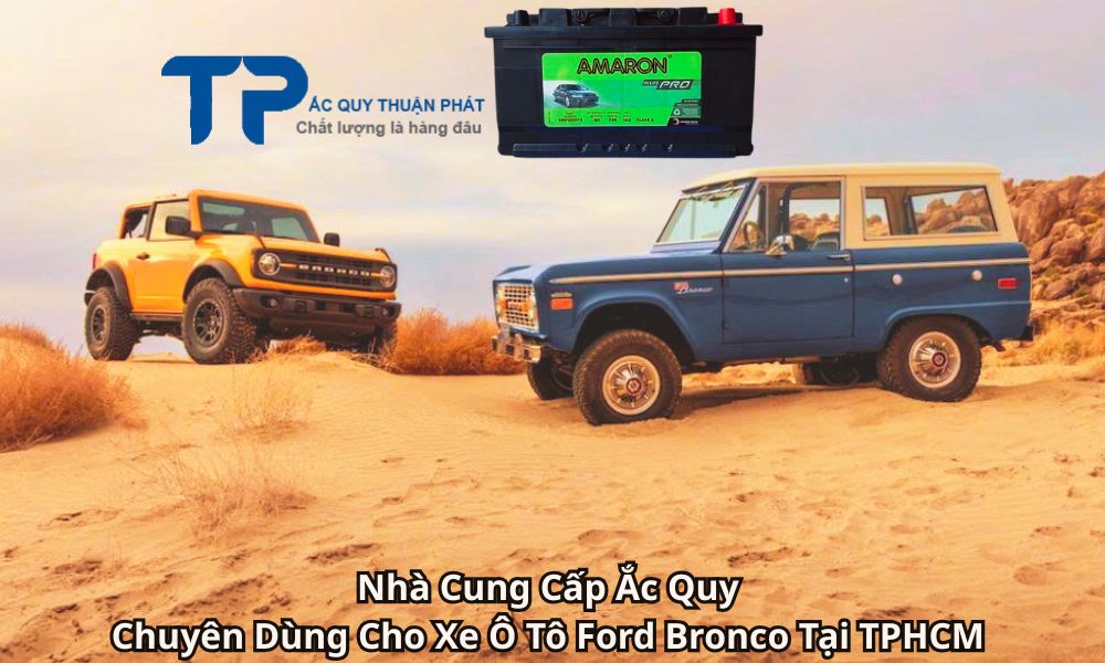Nhà Cung Cấp Ắc Quy Chuyên Dùng Cho Xe Ô Tô Ford Bronco Tại TPHCM